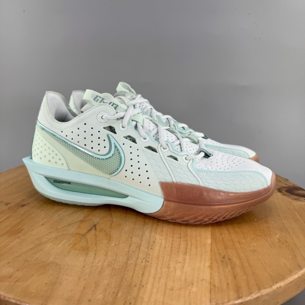 Nike Air Zoom GT‎ Cut 3 Mens Size 11 Basketball Shoes Barely Green Jade Ice NEW